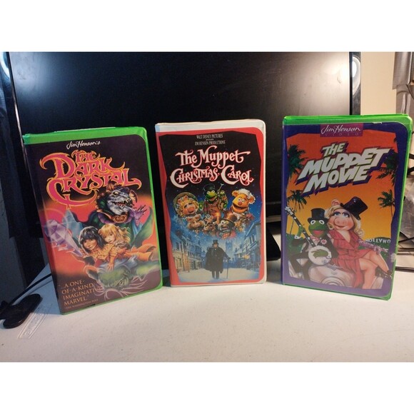 The Muppets Lot of 3 Clamshell VHS - Jim Henson - Picture 1 of 7
